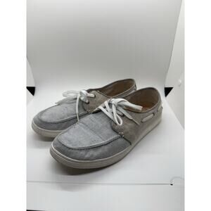 Tom’s Unisex Shoe-Boat Shoes/Men’s 8/Women’s 9.5/Blue+Brown